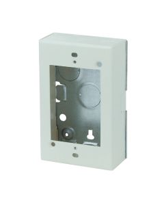 Wiremold Ivory Steel 1-3/8 In. Outlet Box