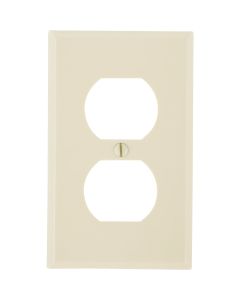 1 Gang Outlet Wallplate Ivory