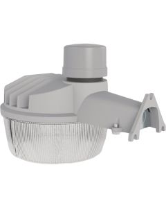 Halo Gray Dusk To Dawn LED Outdoor Area Light Fixture, 10,000 Lm.