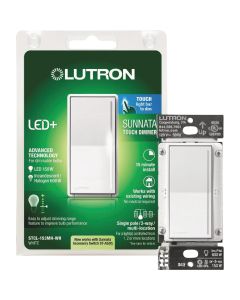 Lutron Sunnata White 150W Single-Pole/3-Way Touch Dimmer