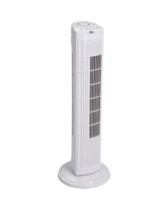 Best Comfort 29 In. 3-Speed White Tower Fan