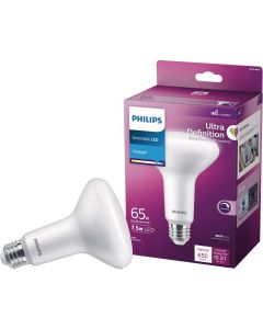 Philips Ultra Definition 65W Equivalent Daylight BR30 Medium Dimmable LED Floodlight Light Bulb