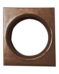 Southwire Single Gang Weatherproof 3-Hole Bronze Rectangular Cover