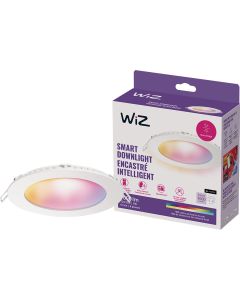 Wiz 6 In. New Construction/Remodel LED Color Canless Smart Downlight