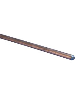 Erico 5/8 In. x 4 Ft. Steel Core Copper Bonded Ground Rod