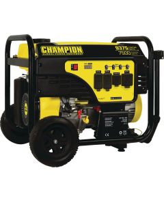 Champion 7500W Gasoline Powered Electric Start Portable Generator (California Compliant)