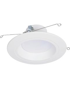 Halo 5 In./6 In. Retrofit IC Rated White LED CCT Selectable Recessed Light Kit