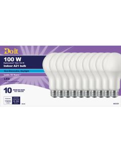 10pk 100wa21 T20led Bulb