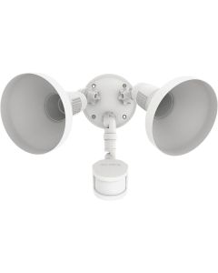 Halo White Motion Activated Incandescent Security Floodlight Fixture