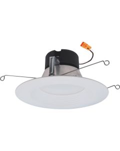 Halo 5 In./6 In. Retrofit IC/Non-IC Rated White Selectable CCT LED Recessed Light Kit