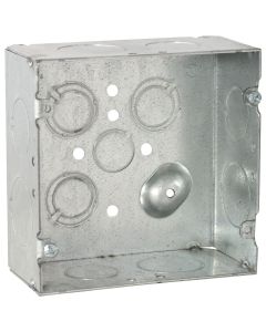 Southwire 2-Gang Steel Square Wall Box, 42 Cu. In.
