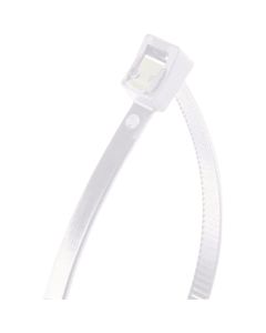 Gardner Bender Cutting Edge 8 In. Natural Nylon Self-Cutting Cable Tie (50-Pack)
