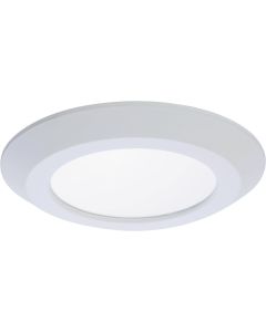 Halo 6 in. Surface Mount IC Rated White Selectable CCT Recessed Light Kit
