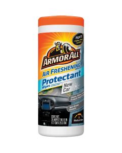 Armor All New Car Scent Air Freshening Protectant Wipe (25-Count)