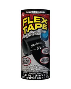 8"X5' Black Flex Tape