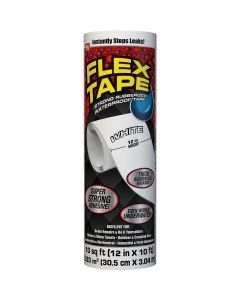 12"X10' White Flex Tape