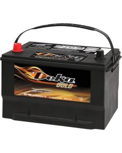 Deka Gold 12-Volt 850 CCA Automotive Battery, Top Post Left Front Positive Terminal