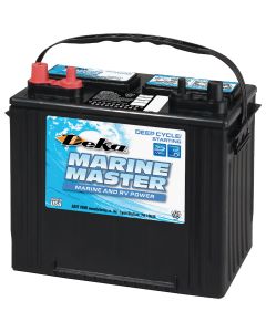 Deka Marine Master 12-Volt 550 CCA Deep Cycle/Starting Marine/RV Battery, Left Front Positive Terminal