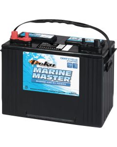 Deka Marine Master 12-Volt 600 CCA Deep Cycle/Starting Marine/RV Battery, Left Front Positive Terminal