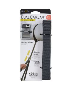 Nite Ize Dual CamJam 1 In. x 12 Ft. 400-Lb. Working Load Limit Tie-Down Strap