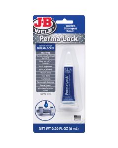 J-B Weld Perma-Lock 0.20 Oz. Blue Threadlocker
