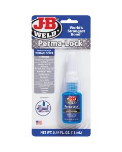 J-B Weld Perma-Lock 0.44 Oz. Blue Threadlocker