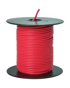 ROAD POWER 100 Ft. 18 Ga. PVC-Coated Primary Wire, Red