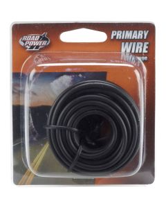 ROAD POWER 17 Ft. 14 Ga. PVC-Coated Primary Wire, Black