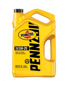 Pennzoil 5W20 5 Quart Conventional Motor Oil
