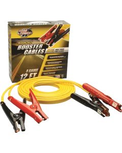12' 8g Booster Cable
