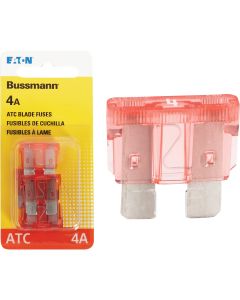 Bussmann 4-Amp 32-Volt ATC Blade Automotive Fuse (4-Pack)
