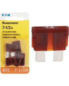 Bussmann 7-1/2-Amp 32-Volt ATC Blade Automotive Fuse (4-Pack)