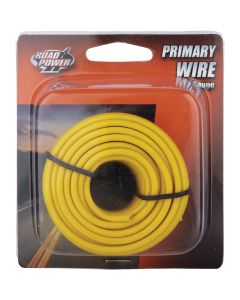 ROAD POWER 24 Ft. 16 Ga. PVC-Coated Primary Wire, Yellow