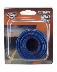 ROAD POWER 17 Ft. 14 Ga. PVC-Coated Primary Wire, Blue