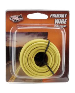 ROAD POWER 17 Ft. 14 Ga. PVC-Coated Primary Wire, Yellow