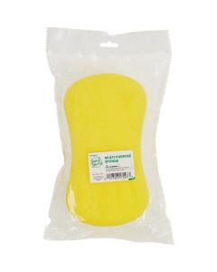 Smart Savers 8 In. x 4.3 In. Yellow Sponge