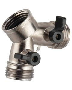 Metal Shut Off Y-valve