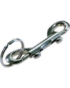 Lucky Line Nickel-Plated Zinc 1-1/8 In. x 3-1/2 In. L. Key Chain