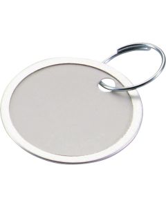 Lucky Line 1-1/4 In. Metal-Rimmed Paper Key Tag with Ring, (50-Pack)