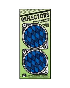 Blue Nailon Reflector 3 1/4