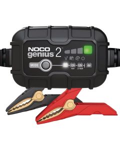 NOCO Genius 6V and 12V 2A Auto Battery Charger, Battery Maintainer, and Battery Desulfator