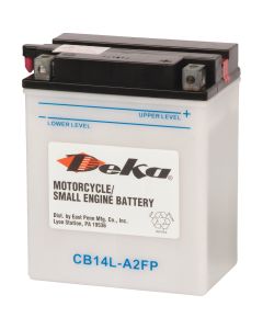 Deka 12-Volt 14 AH Powersport Battery, Right Front Positive Terminal