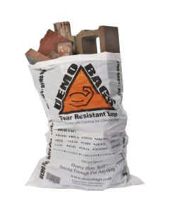 Demo 42 Gal. Contractor White Trash Bag (5-Count)