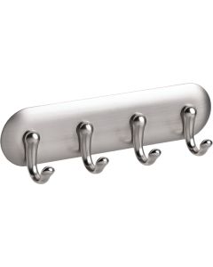 iDesign Blumz Brushed Stainless Steel York Key Rack