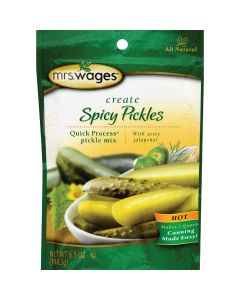 Mrs. Wages Quick Process 6.5 Oz. Hot Spicy Pickling Mix