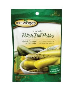 Mrs. Wages Quick Process 6.5 Oz. Polish Dill Pickling Mix
