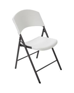 Lifetime White Granite Light Commercial Folding Chair