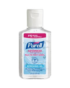 Purell 2 Oz. Advanced Hand Sanitizer Refreshing Gel Flip Cap
