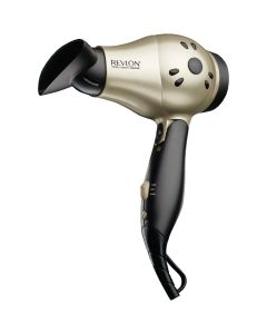 Revlon Perfect Heat 1875W Gold/Black 2 Heat Folding Hair Dryer