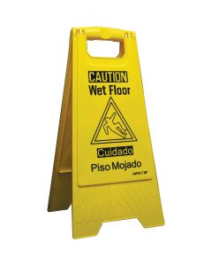 Impact Caution Wet Floor Sign